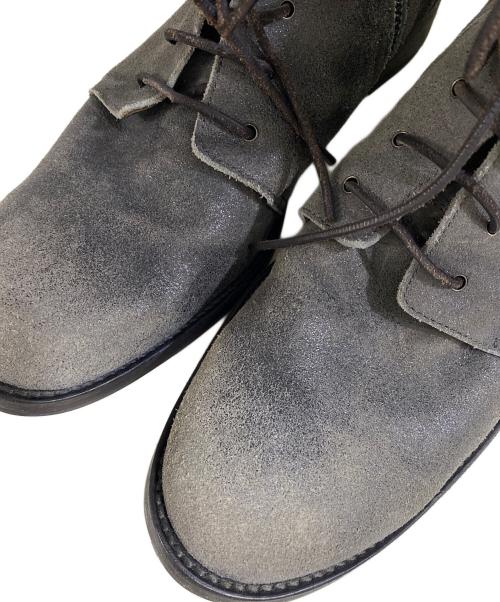 SHELLAC（シェラック）SHELLAC (シェラック) レースアップブーツ グレー サイズ:SIZE 42の古着・服飾アイテム