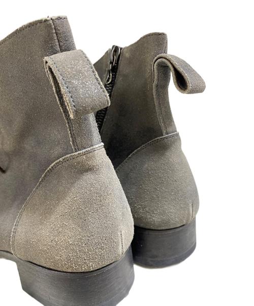 SHELLAC（シェラック）SHELLAC (シェラック) レースアップブーツ グレー サイズ:SIZE 42の古着・服飾アイテム