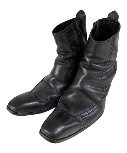 VERO CUOIO（ベロクオイオ）VERO CUOIO (ベロクオイオ) Galaabend (ガラアーベント) ブーツ ブラック サイズ:Ｌの古着・服飾アイテム