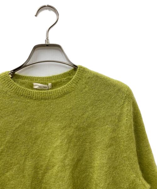 DES PRES（デ プレ）DES PRES (デ プレ) スーパーキッドモヘヤシルク ハーフスリーブプルオーバー グリーン サイズ:Freeの古着・服飾アイテム