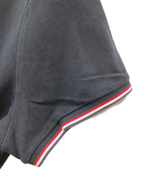 MONCLER（モンクレール）MONCLER (モンクレール) ポロシャツ ブラック サイズ:XXLの古着・服飾アイテム