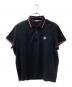MONCLER（モンクレール）の古着「ポロシャツ」｜ブラック