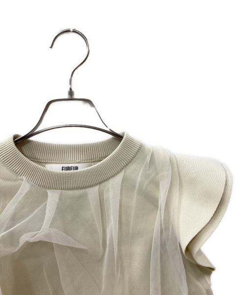 furfur（ファーファー）furfur (ファーファー) ノースリーブカットソー アイボリー サイズ:FREEの古着・服飾アイテム