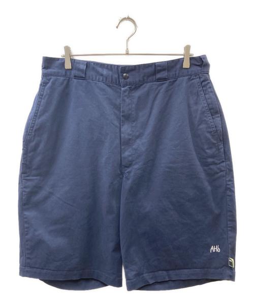 BROCHURE（ブローシュアー）BROCHURE (ブローシュアー) BIG CHINO SHORTS ネイビー サイズ:Mの古着・服飾アイテム