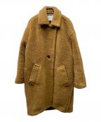 CINOHチノ）の古着「BOA COAT」｜ブラウン