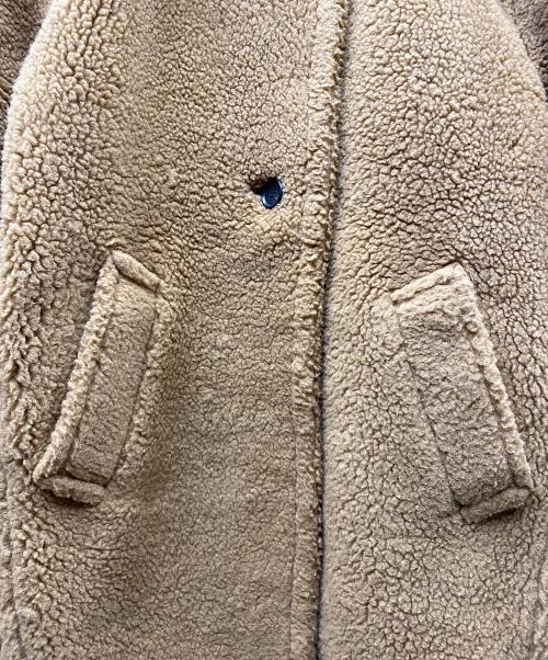 CINOH（チノ）CINOH (チノ) BOA COAT ブラウン サイズ:SIZE38の古着・服飾アイテム