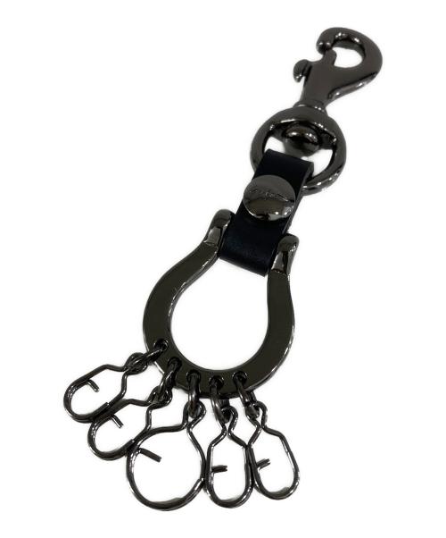 discord Yohji Yamamoto（ディスコード ヨウジヤマモト）discord Yohji Yamamoto (ディスコード ヨウジヤマモト) Horseshoe keyring ブラックの古着・服飾アイテム