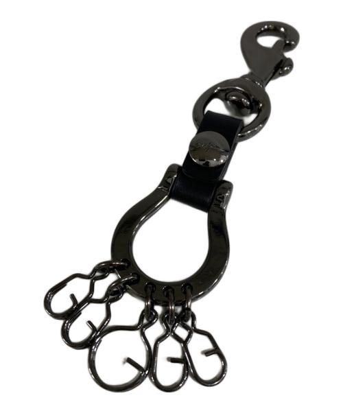 discord Yohji Yamamoto（ディスコード ヨウジヤマモト）discord Yohji Yamamoto (ディスコード ヨウジヤマモト) Horseshoe keyring ブラックの古着・服飾アイテム