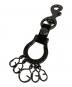 discord Yohji Yamamoto (ディスコード ヨウジヤマモト) Horseshoe keyring ブラック：9000円