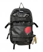 Yohji Yamamoto pour homme×New Eraヨウジヤマモト プールオム×ニューエラ）の古着「SBUBPACK DAHLIA HM BLKRED」｜ブラック