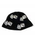 stussy（ステューシー）の古着「Dice Knit Bucket Hat」｜ブラック