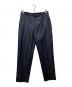 JOHN SMEDLEY（ジョンスメドレー）の古着「ウールリネン スラックス」｜ネイビー