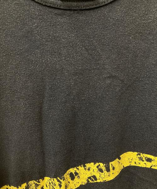 COMME des GARCONS HOMME DEUX（コムデギャルソン オム ドゥ）COMME des GARCONS HOMME DEUX (コムデギャルソン オム ドゥ) NIKE (ナイキ) スウォッシュプリントコラボTシャツ ブラック サイズ:Mの古着・服飾アイテム