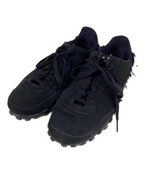 BLACK COMME des GARCONS（ブラックコムデギャルソン）BLACK COMME des GARCONS (ブラックコムデギャルソン) WAFFLE RACER ローカットスニーカー ブラック サイズ:26cmの古着・服飾アイテム