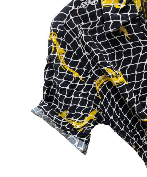 NEIGHBORHOOD（ネイバーフッド）NEIGHBORHOOD (ネイバーフッド) シャークアロハシャツ ブラック サイズ:Ｍの古着・服飾アイテム