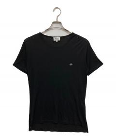 中古・古着通販】CELINE (セリーヌ) ロゴ スタッズTシャツ ブラック