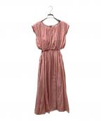 Estella.Kエステラケー）の古着「Ravello Silk Long Dress」｜ピンク