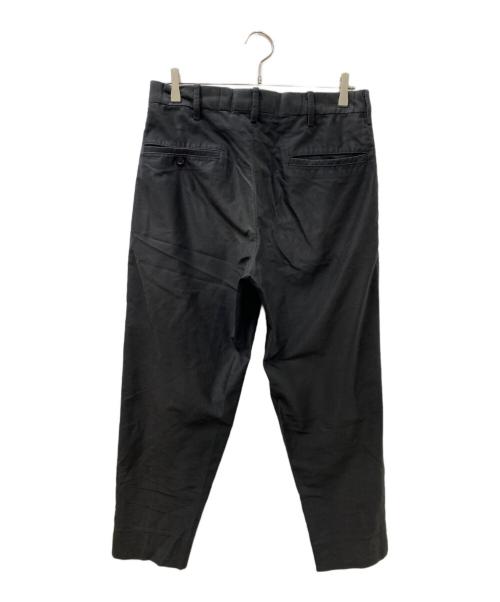 YOHJI YAMAMOTO（ヨウジヤマモト）YOHJI YAMAMOTO (ヨウジヤマモト) タックパンツ ブラック サイズ:3の古着・服飾アイテム
