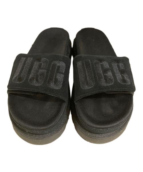 UGG（アグ）UGG (アグ) LATON SLIDE ブラック サイズ:22㎝の古着・服飾アイテム