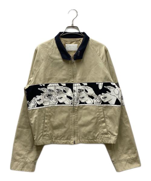 PRADA（プラダ）PRADA (プラダ) コミックラインスウィングトップ ベージュ サイズ:46の古着・服飾アイテム