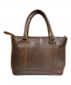 L.L.Beanエルエルビーン）の古着「レザートートバッグ」｜ブラウン