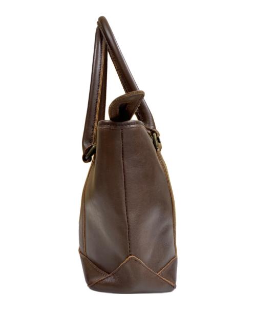 L.L.Bean（エルエルビーン）L.L.Bean (エルエルビーン) レザートートバッグ ブラウンの古着・服飾アイテム