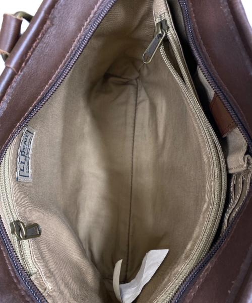 L.L.Bean（エルエルビーン）L.L.Bean (エルエルビーン) レザートートバッグ ブラウンの古着・服飾アイテム
