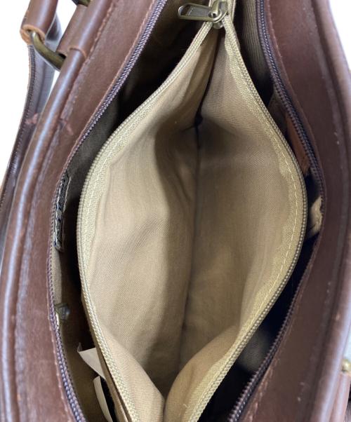 L.L.Bean（エルエルビーン）L.L.Bean (エルエルビーン) レザートートバッグ ブラウンの古着・服飾アイテム