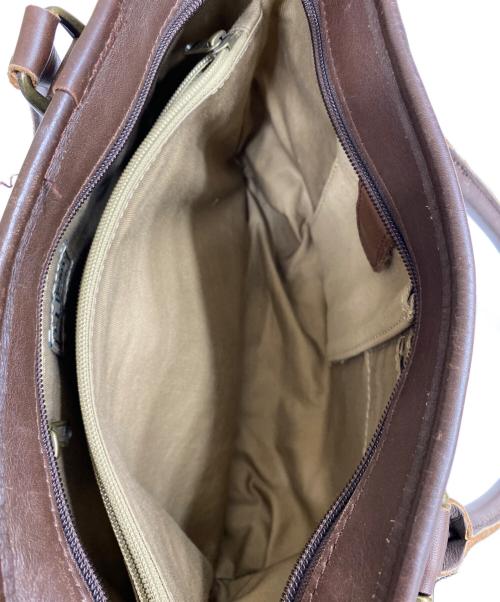 L.L.Bean（エルエルビーン）L.L.Bean (エルエルビーン) レザートートバッグ ブラウンの古着・服飾アイテム