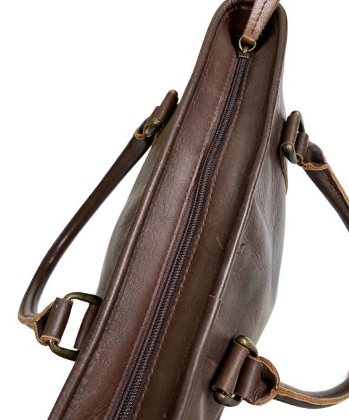 L.L.Bean（エルエルビーン）L.L.Bean (エルエルビーン) レザートートバッグ ブラウンの古着・服飾アイテム
