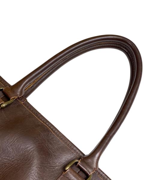 L.L.Bean（エルエルビーン）L.L.Bean (エルエルビーン) レザートートバッグ ブラウンの古着・服飾アイテム
