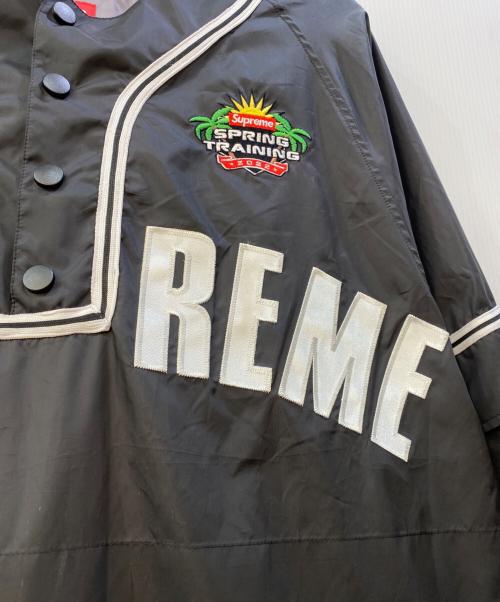 SUPREME（シュプリーム）SUPREME (シュプリーム) 22SS- Snap-Off Sleeve L/S Baseball Top ブラック サイズ:Mの古着・服飾アイテム