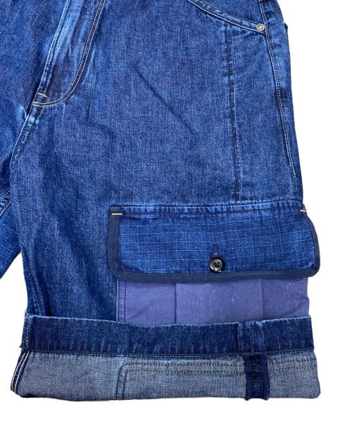 G-STAR RAW（ジースターロゥ）G-STAR RAW (ジースターロゥ) Bend 3D Cargo Shorts Fabric Mix ハーフパンツ インディゴ サイズ:32の古着・服飾アイテム