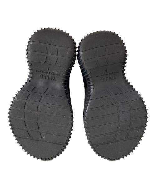 YELLO（イエロ）YELLO (イエロー) GILL PLATFORM SANDALS ブラック サイズ:Sの古着・服飾アイテム