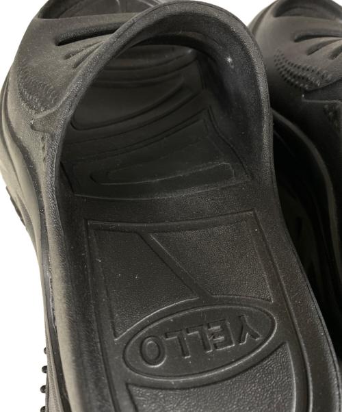 YELLO（イエロ）YELLO (イエロー) GILL PLATFORM SANDALS ブラック サイズ:Sの古着・服飾アイテム