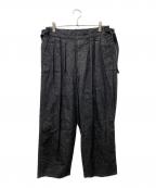 sayatomoサヤトモ）の古着「Hakama Akane Pants」｜ブラック