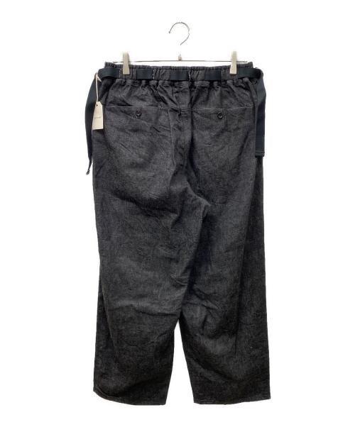 sayatomo（サヤトモ）SAYATOMO (サヤトモ) Hakama Akane Pants ブラック サイズ:2の古着・服飾アイテム