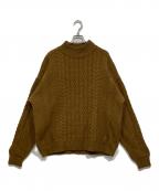yashikiヤシキ）の古着「Kinshu High neck Knit」｜ブラウン