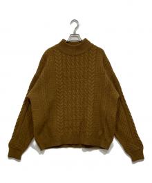 yashiki（ヤシキ）の古着「Kinshu High neck Knit」｜ブラウン