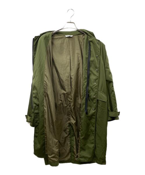 VICTIM（ヴィクティム）VICTIM (ヴィクティム) LONG COAT ロングフードコート ビッグシルエットモッズコート グリーン サイズ:SIZE Lの古着・服飾アイテム
