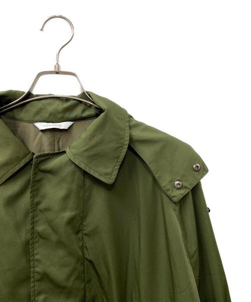 VICTIM（ヴィクティム）VICTIM (ヴィクティム) LONG COAT ロングフードコート ビッグシルエットモッズコート グリーン サイズ:SIZE Lの古着・服飾アイテム