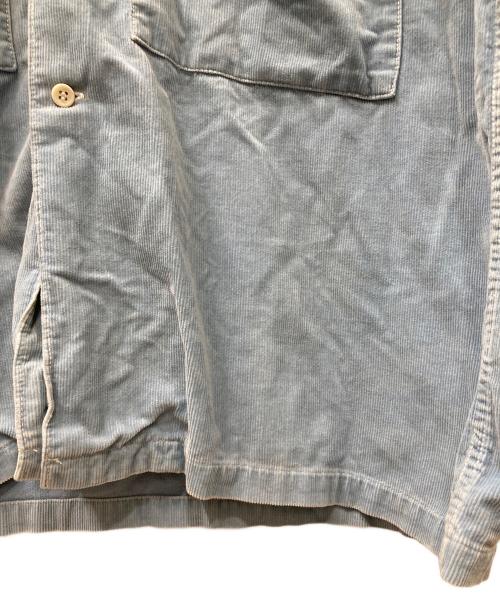 C.E（シーイー）C.E (キャブ エンプト) COLOUR CORD OPEN SHIRT ブルー サイズ:SIZE Mの古着・服飾アイテム