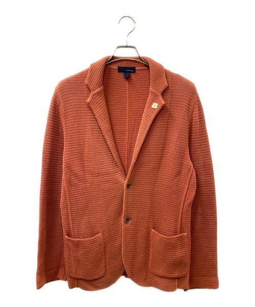 LARDINI（ラルディーニ）LARDINI (ラルディーニ) コットン テーラードジャケット オレンジ サイズ:Ｍの古着・服飾アイテム