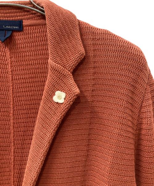 LARDINI（ラルディーニ）LARDINI (ラルディーニ) コットン テーラードジャケット オレンジ サイズ:Ｍの古着・服飾アイテム