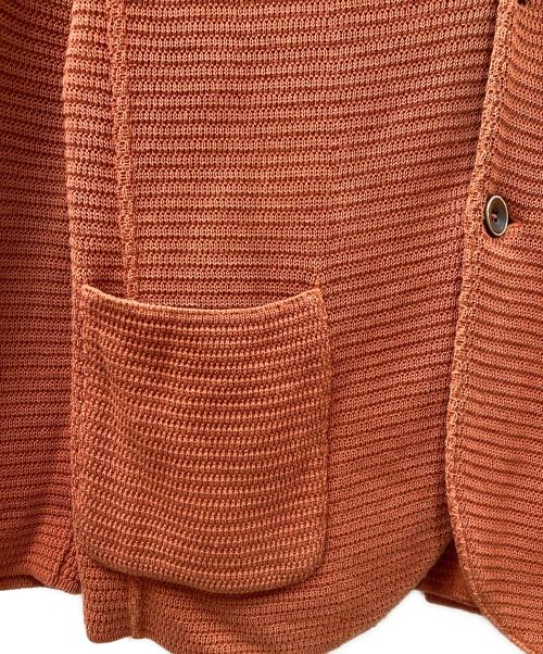 LARDINI（ラルディーニ）LARDINI (ラルディーニ) コットン テーラードジャケット オレンジ サイズ:Ｍの古着・服飾アイテム