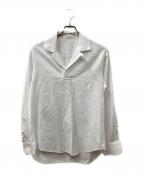 BOURRIENNE PARIS Xブリエンヌ・パリ・ディス）の古着「スキッパーシャツ」｜ホワイト