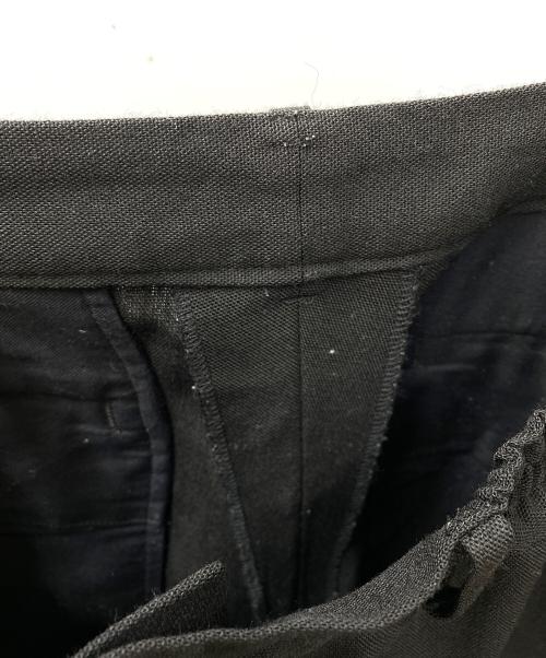 COMME des GARCONS HOMME DEUX（コムデギャルソン オム ドゥ）COMME des GARCONS HOMME DEUX (コムデギャルソン オム ドゥ) テーパードパンツ ブラック サイズ:XSの古着・服飾アイテム