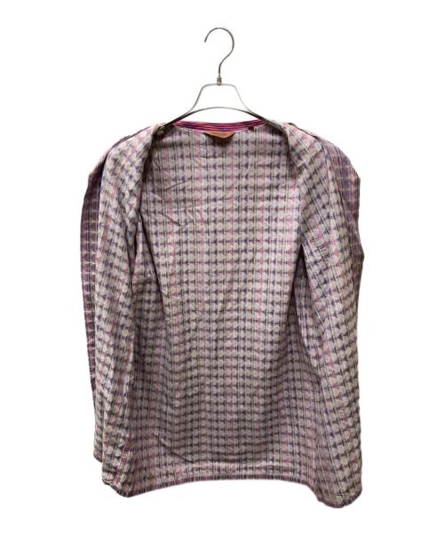 missoni（ミッソーニ）MISSONI (ミッソーニ) 半袖シャツ ピンク サイズ:50の古着・服飾アイテム