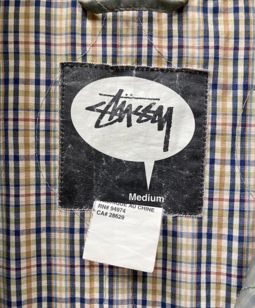 stussy（ステューシー）stussy (ステューシー) 90S ナイロンジャケット グレー サイズ:Mの古着・服飾アイテム