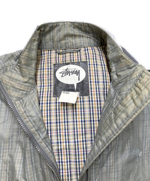 stussy（ステューシー）stussy (ステューシー) 90S ナイロンジャケット グレー サイズ:Mの古着・服飾アイテム